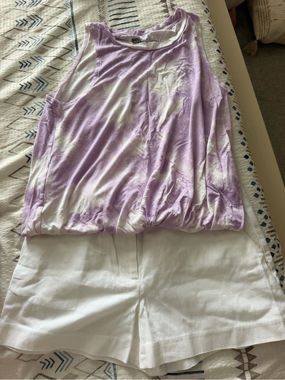 Crewcuts NWT shorts and Rumi & Ryder sleeveless tank set
